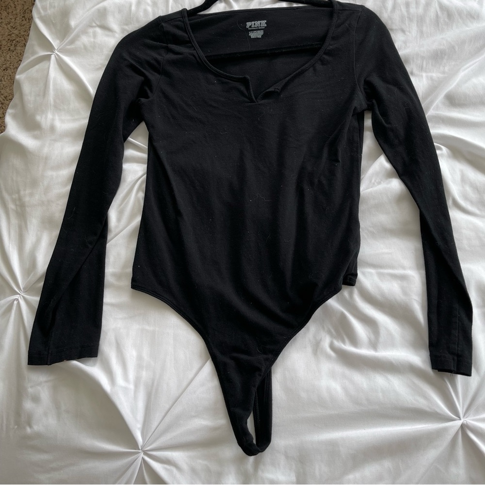 Black PINK bodysuit